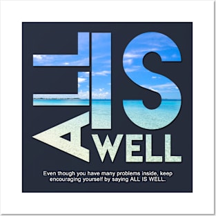 All Is Well Posters and Art